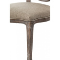 Krzesło drewniane tapicerowane prowansalskie PALIDA ALURO