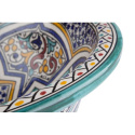 Ceramika orintalna - kolorowa umywalka z Maroka