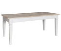 Duży bielony stół prostokątny prowansalski Belldeco