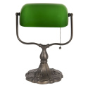 Zielona lampa biurkowa TIFFANY