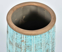 Niebieski ceramiczny wazonik AZZURRO OLD Belldeco