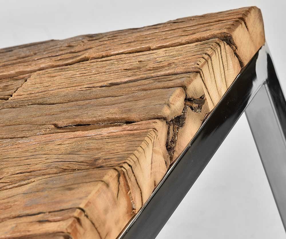 Nowoczesny stół loftowy drewno sczotkowane LONDON Belldeco