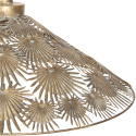 Złota ażurowa lampa wisząca retro metal Clayre & Eef