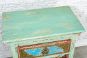 Drewniana szafka z ozdobnym frontem Meble indyjskie