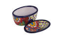 Orinetalny ceramiczny zestaw łazienkowy z Meksyku C