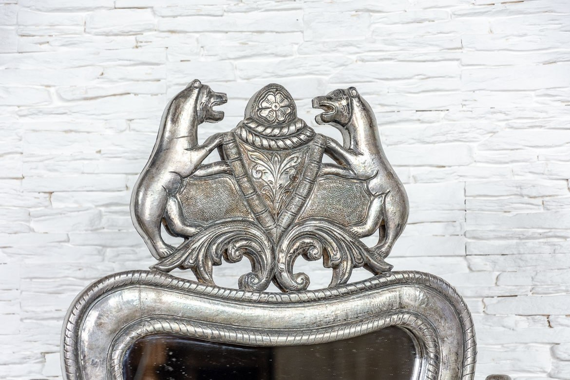 Ekskluzywna srebrna toaletka indyjska
