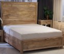 Nowoczesne indyjskie łóżko drewniane z mango 160 cm