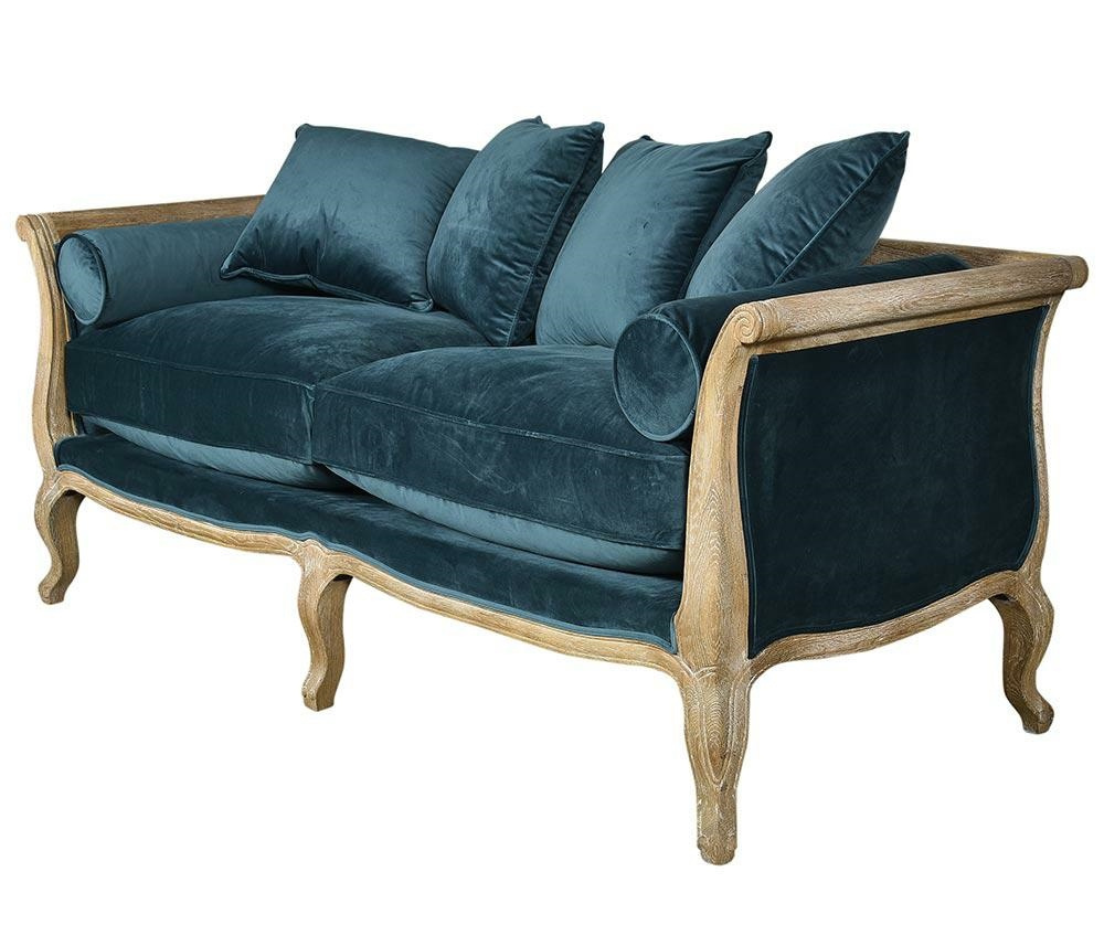 Stylowa sofa na ozdobnych nóżkach CLASSIC Belldeco