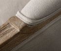Stylowy tapicerowany duży fotel CLASSIC Belldeco 1