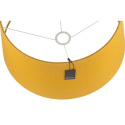 Żółty materiałowy abazur do lampy ALURO XL