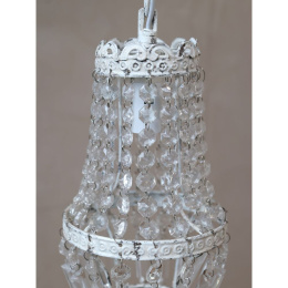 Lampa z kryształkami VINTAGE Chic Antique