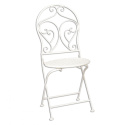Metalowy stolik ogrodowy i krzesła Clayre & Eef