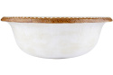 Ręcznie wykonana biała ceramiczna umywalka nablatowa