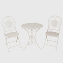 Zestaw ogrodowy stolik z krzesłami Clayre & Eef