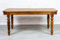 Drewniany klasyczny stół do jadalni z drewna tekowego