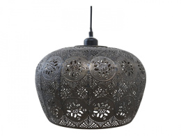 Metalowa lampa ażurowa w stylu orientalnym Chic Antique