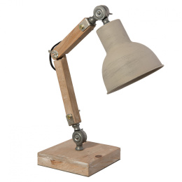Skandynawska lampka biurkowa z regulowaną podstawą B