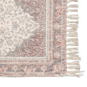 Wzorzysty dywan z frędzlami vintage 140x200