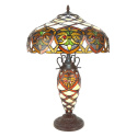Oryginalna lampa witrażowa w stylu TIFFANY