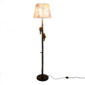 Kolorowa lampa podłogowa z papugami Clayre & Eef