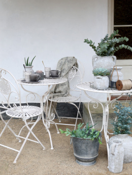 Kremowe meble ogrodowe w stylu prowansalskim Chic Antique