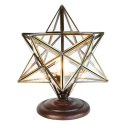 Lampa stołowa w kształcie gwiazdy Clayre & Eef