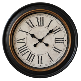 Duży stylowy zegar ścienny vintage