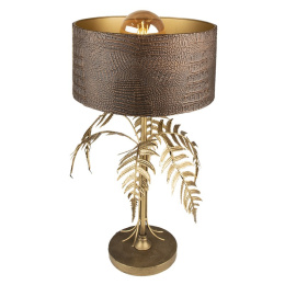 Dekoracyjna lampa stołowa liście paproci Clayre & Eef