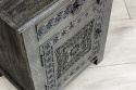 Czarna szafka nocna z orientalnym wzorem (prawa)
