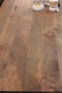 Duży drewniany stół rozkładany z dostawkami 180 cm