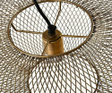 Metalowa lampa sufitowa siatka 1B MODERN Belldeco