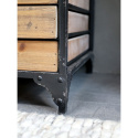 Drewniana szafka z szufladami loft Chic Antique