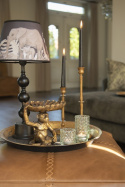 Nowoczesna lampa ceramiczna ze słoniem