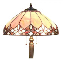 Elegancka lampa witrażowa podłogowa TIFFANY