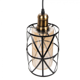 Lampa wisząca w stylu industrialnym Clayre & Eef