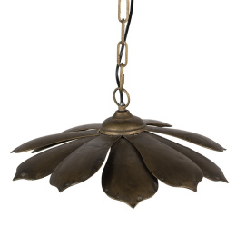 Metalowa lampa wisząca kwiat Clayre & Eef