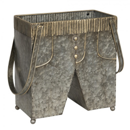 Dekoracyjne osłonki metalowe spodnie Clayre & Eef
