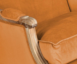 Klasyczny fotel tapicerowany hokkaido CLASSIC Belldeco 1