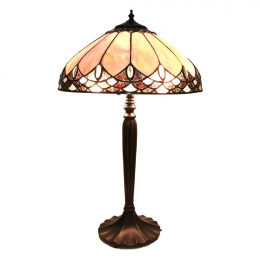 Lampa stołowa TIFFANY witrażowa Clayre & Eef