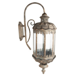 Dekoracyjny kinkiet latarnia w stylu vintage