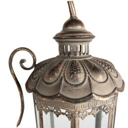 Dekoracyjny kinkiet latarnia w stylu vintage
