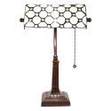 Elegancka lampa biurkowa TIFFANY witrażowa