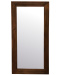 Wysokie lustro prostokątne w drewnianej ramie 180x90