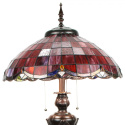 Stylowa lampa witrażowa TIFFANY podłogowa Clayre & Eef