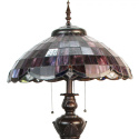 Stylowa lampa witrażowa TIFFANY podłogowa Clayre & Eef
