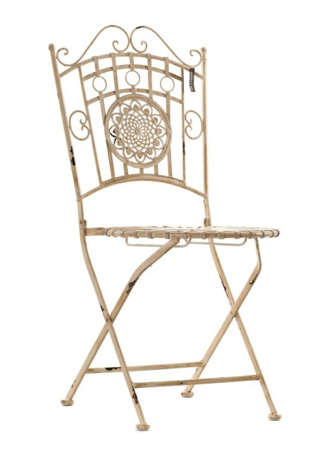 Krzesło ogrodowe składane prowansalskie CAPRI ALURO