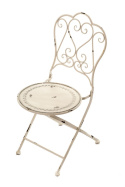 Krzesło ogrodowe metalowe VILLAGE ALURO
